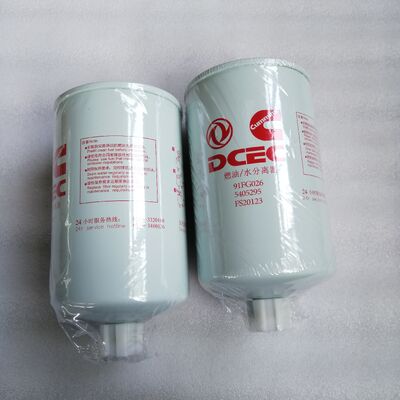 FS20123 Excavator Injector Diesel Engine Fuel Filter 91GF026 5482919 5405295