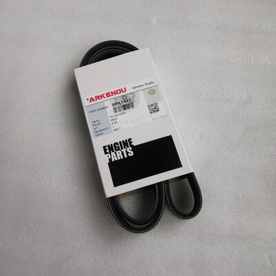 3911568 8PK1443 V Ribbed Fan Belt for Genuine Machinery Engine 6BT5.9