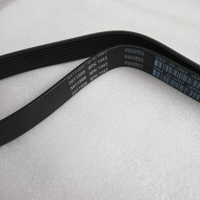 3911568 8PK1443 V Ribbed Fan Belt for Genuine Machinery Engine 6BT5.9