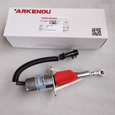 24V Stop Solenoid 3939019 for  Engine C & B 5.9L & 8.3L