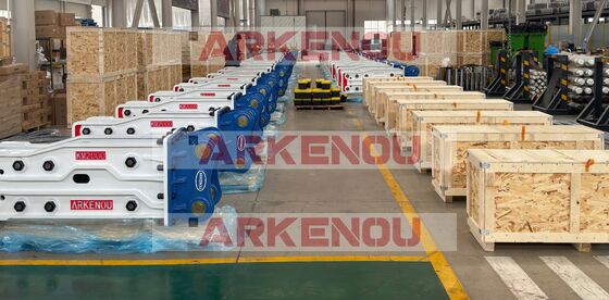 KB2000 KM2000 Hydraulic Breaker Hammer HB20G Top Rock Breaker For 18-26 Ton