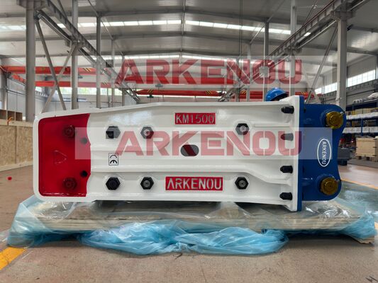 KOMAC TYPE Hydraulic Hammer Drill KB1500 KM1500 ARKENOU Breaker HB15G 120mm Chisel