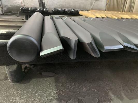Wear Resistant Hammer Breaker Machine Chisel Tool Flat Wedge Breaker Points And Chisels