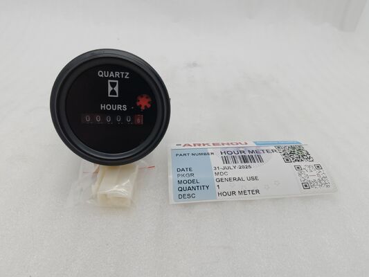 12V 24V 36V Digital Hour Meter DBI1236 for Marine Boat Engine 2" Round Gauge