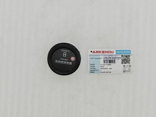 12V 24V 36V Digital Hour Meter DBI1236 for Marine Boat Engine 2" Round Gauge