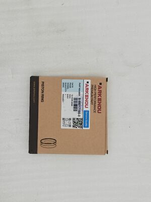 Genuine MAHLE Manufacturer Diesel Engine 8-98017166-0 4HK1 6HK1 6HK1T Piston Ring for Isuzu ZX330 Spare Parts