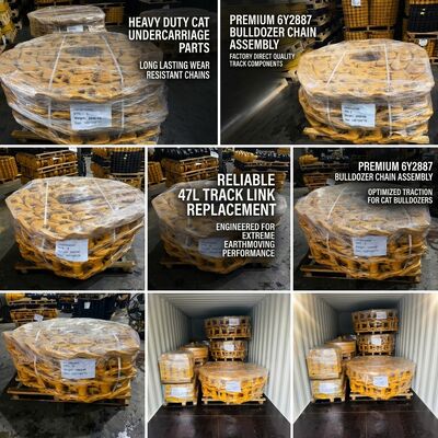 OEM CAT Excavator Undercarriage Parts Bulldozer Chains D9L Track Link Assy 47L