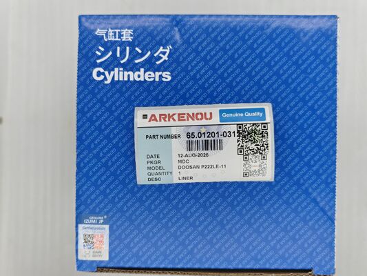 65.01201-0312 Cylinder Liner 227WN34 for Generator P222LE