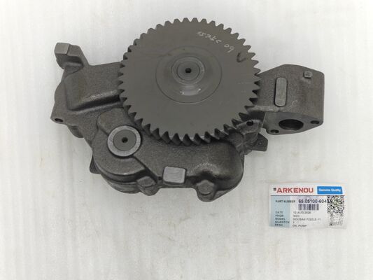 65.05100-6043A Bomba de Óleo Compatível com GERADOR DOOSAN P180LE P222LE 6 Meses de Garantia Fabricado na China